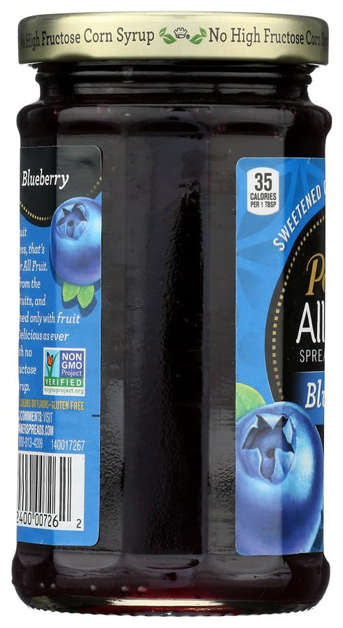 Polaner 10 oz All Fruit With Fiber Blueberry Spreadable Fruit