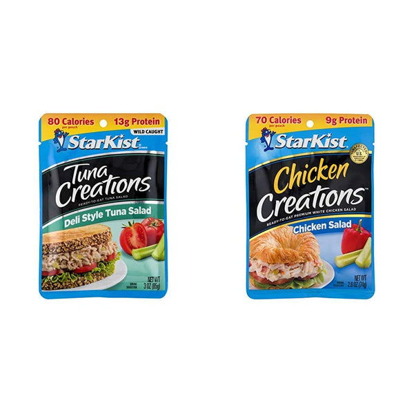 StarKist Ready-to-Eat Tuna and Chicken Salad Bundle (24 Count)