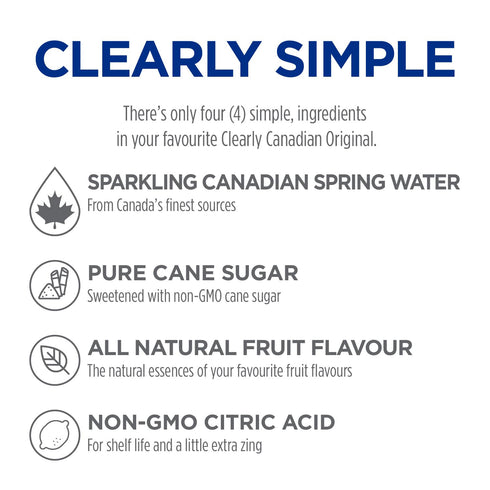 11 Oz Clearly Canadian Mountain Blackberry Sparkling Water, Fl
