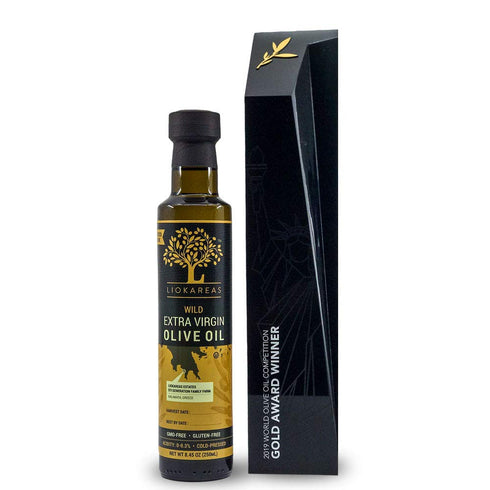 2020 Wild Greek Extra Virgin Olive Oil - Organic - Kosher - Single Sourced - Limited Stock - Premium - Cold Pressed