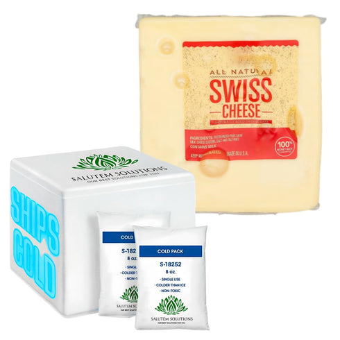 1 lbs. 5%) Salutem Vita - Swiss Cheese, (actual weight may vary within