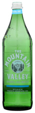 The Mountain Valley Mountain Valley Water, Water Sparkling Glass, 33.8 Fl Oz