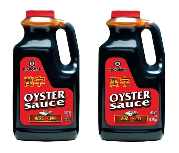 Kikkoman Oyster Sauce 5 lbs (2 Pack)