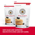 12 Oz, Packaging (Pack 6) King Arthur, Keto Wheat Pancake Mix, Sourced Non-GMO, Certified Kosher, Keto Friendly, May