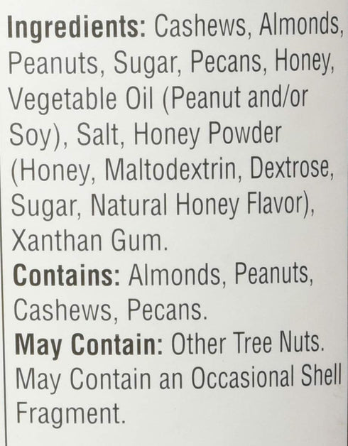 Savanna Orchards 30 Oz Gourmet Honey Roasted Nut Mix, (na)