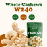 1 W240, Food to Live Cashew Nuts, Pound - Large Size Whole Nuts, Unsalted, Kosher, Raw, Vegan, Bulk