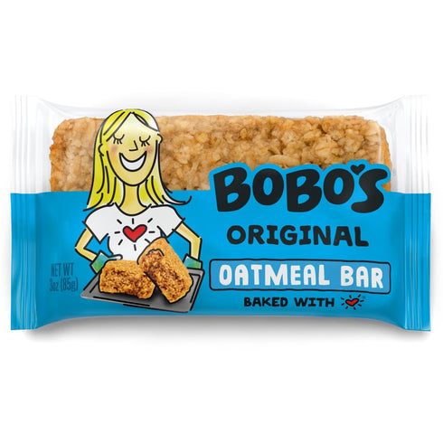 Bobo's Original Oat Bars, Simple Ingredients, Whole Grain Oats, Plant Based, Gluten