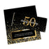 24ct 50th Birthday Party Favors - Custom Wrappers for Chocolate Bars (24 Count) - Candy Not Included