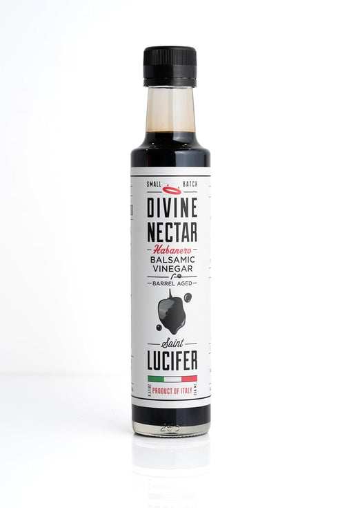 Saint Lucifer, Divine Nectar - Habanero Infused Balsamic Vinegar, 8.5oz - 250ML