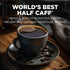 Maud's Half Caffeine Instant Coffee, 24 ct, 100% Arabica Medium Roast, Instant Hot or Iced Coffee - Just Add Water
