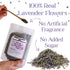 (100grams,3.52 oz) Dried Lavender Flower Buds Edible Culinary Grade for Tea, Baking, Aromatherapy & Cocktails Premium