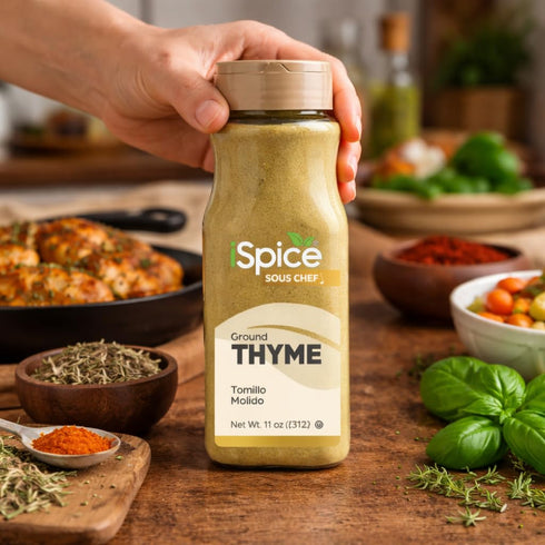 11 oz iSpice | Thyme Ground | | Bulk Size | Premium Herbs | Kosher