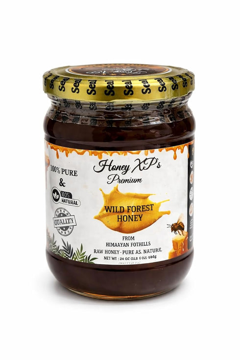 Honey XP Raw Himalayan Wild Forest Honey 100% Pure & Natural No