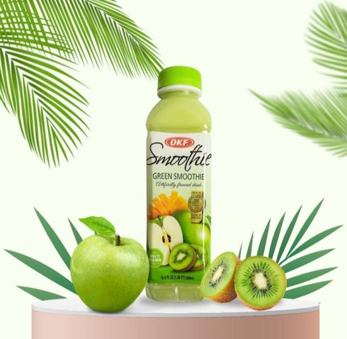 OKF Smoothie, Green, 16.9 Fluid Ounce (Pack of 20)
