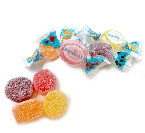 3 SweetGourmet Sugar-Free Italian Assorted Fruit Jellies | Individually Wrapped | Pounds