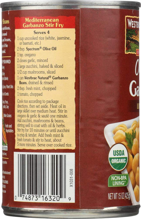 StarSun Depot (NOT A CASE) Vegetarian Organic Garbanzo Beans