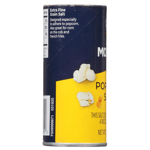 (3.75 oz), 2-Pack, Morton Popcorn Salt, Perfect for Popcorn & Seasoning