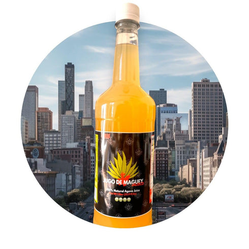 33.3 oz (1 100% (33.3 Oz, Yerbero - Jalisco Maguey Juice Extract Fl Liter) | All Natural, Juice | Jugo de Maguey de