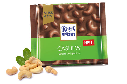 100g/3.52oz 100g/3.52oz (Pack 2) Ritter Sport Cashew