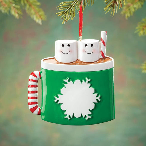Personalized Family Cocoa Mug Ornament