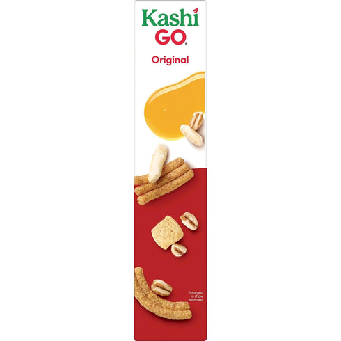13.1oz (1 Kashi GO Breakfast Cereal, Vegetarian Protein, Fiber Cereal, Original, Box Box)
