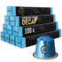 Decaf Italian Torino Espresso Compatible with Nespresso | 100 Decaffeinated Aluminum Capsules