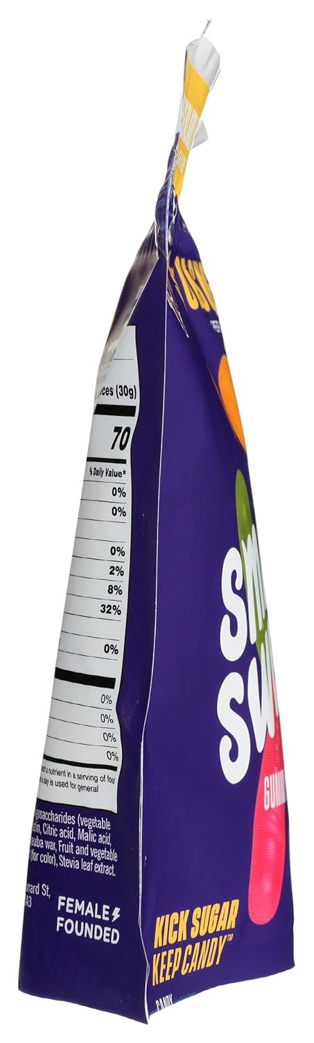 Gummy Pack, 5.3 Smart Sweets, Worms Pantry Ounce