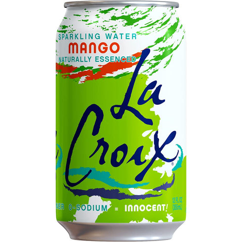12 Oz, 8 Pack La Croix, Water Sparkling Mango, Fl
