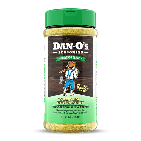 Dan-O’s Original Seasoning | Medium Bottle | 1 Pack (8.9 oz)