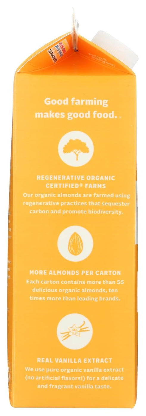 New Barn 32 Organic Unsweetened Vanilla Almond Milk, FZ