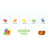 Jelly Belly Sours Jelly Beans, Sour Fruit Flavors, 9.8-oz Stand-Up Pouch