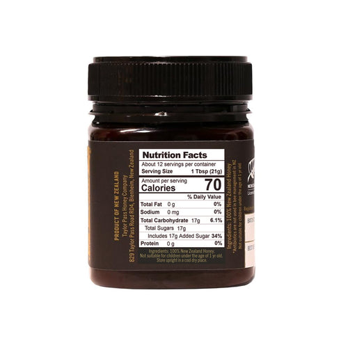 15+ 514+ 8.83 oz Taylor Pass Honey Co Manuka Honey UMF MGO | Monofloral New Zealand Honey | Premium, Sustainable