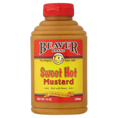 Beaver Sweet Hot Mustard (368g) - Pack of 2