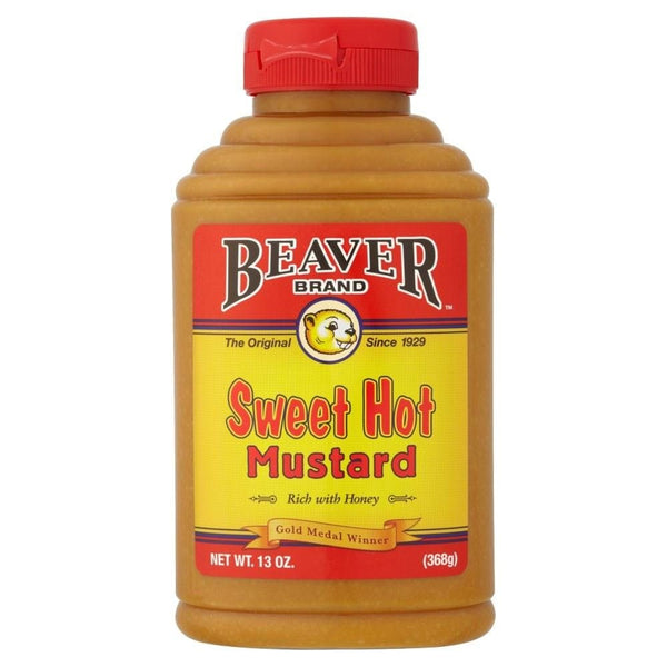 Beaver Sweet Hot Mustard (368g) - Pack of 2