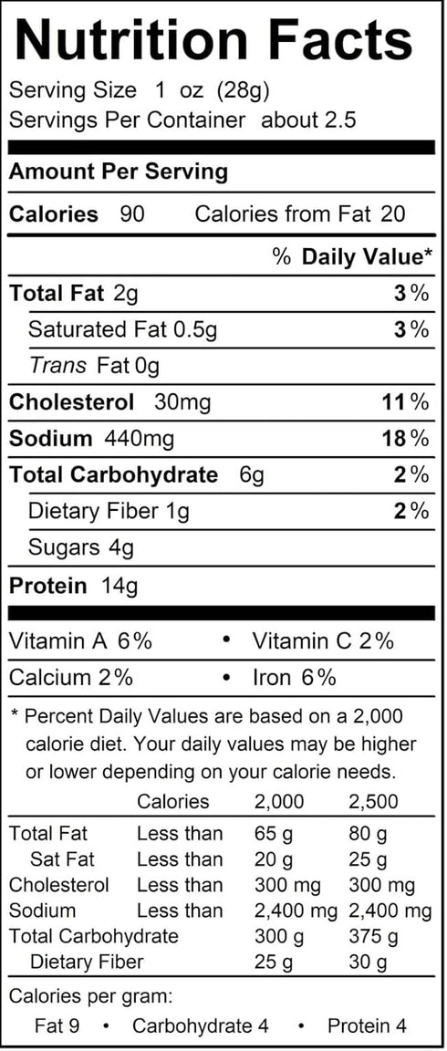 (Pack 3), Katie's Beef Jerky - Habanero Peppered Beef Jerky of Spicy Meat Snack Made with Premium Quality Beef, Gluten