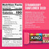 5g 6 Count KIND Healthy Snacks Bars, Strawberry Sunflower Seed, Gluten Free, High Fiber Snacks, Protein