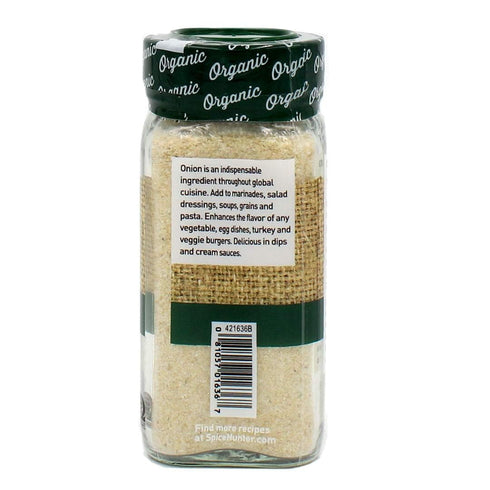 Spice Hunter Granulated Onion, Organic, 1.8 Ounce (Pack of 6)