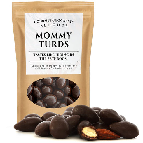 Kepperton Mother Turds Cocoa Dark Chocolate Almonds: Fancy Candy Gifts for Women on Special Occasions such as Mother's