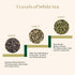 VAHDAM Silver Pine Needle White Tea Loose Leaf, 50g, Caffeine Free, Gluten Free