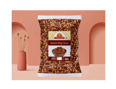 GHOTARAM Namkeen-250 1Pack Hing Roasted Chana Bhuna Chana, Roasted Chickpeas, Black Gram With Goodness Of Hing