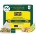 VAHDAM, Lemon Ginger Tea Bags (100 Green Tea Bags) Low Caffeine |