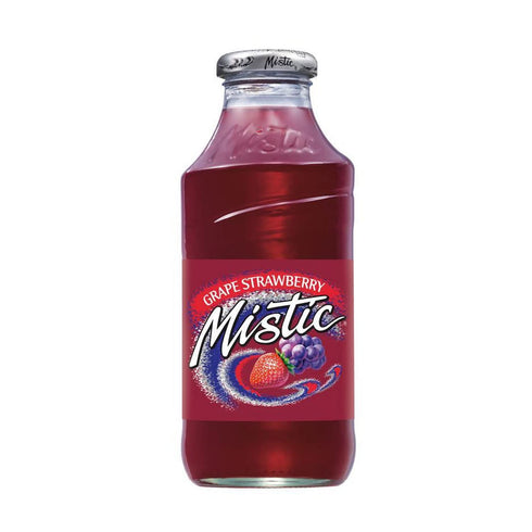 16OZ (12 Mistic Grape Strawberry Drink - Plastic Bottles)