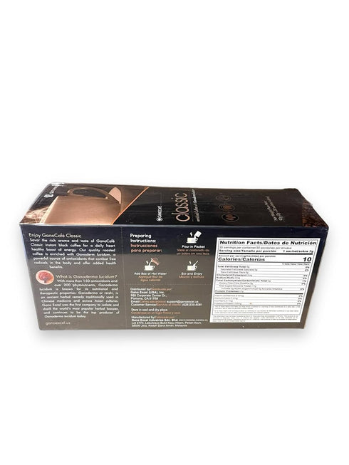 Generic 30 Gano Excel Classic Coffee with Ganoderma Lucidum mushroom of Asia Coffee Sachets