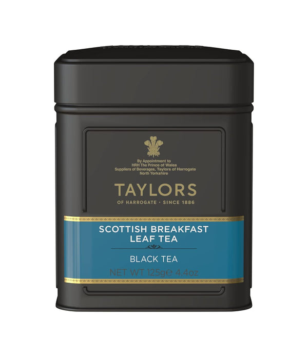 Taylors of Harrogate Scottish Breakfast, Black Tea, Loose Leaf, 4.41 Ounce Tin