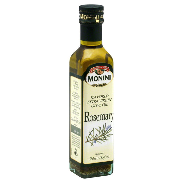 MONINI Rosemary Extra Virgin Olive Oil, 8.5 Ounce Bottle