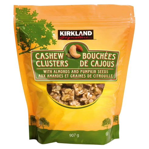 KIRKLAND Signature's Cashew Cluster With Almonds & Pumpkin Seeds, 32 Oz (440493)