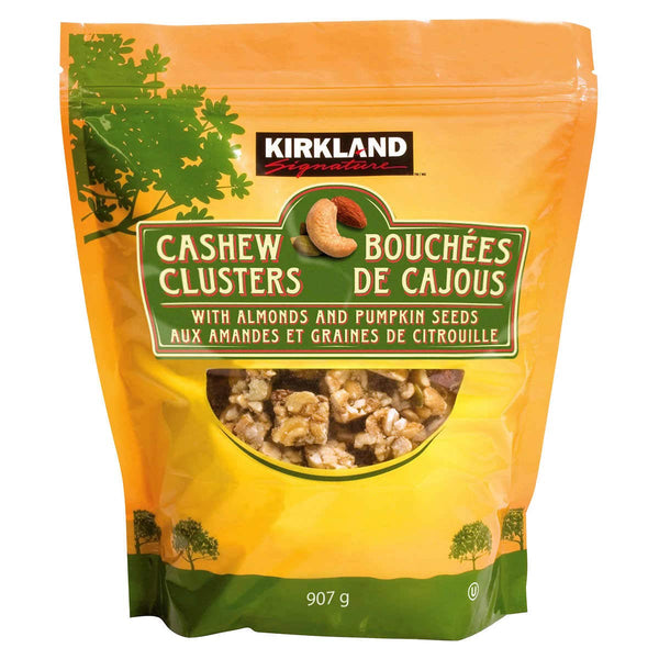 KIRKLAND Signature's Cashew Cluster With Almonds & Pumpkin Seeds, 32 Oz (440493)