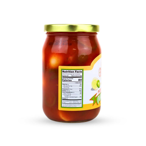 7 Farms 3 Pack 16 Pickled Quail Egg - Mild, Jalapeno, Sriracha, and Cajun Flavors- Ounce Glass Jars (Sriracha)