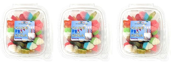 Birthday Cupcake & Soda Gummies - Total wt. 32(Oz), Include: 4 pck