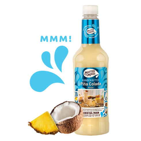 Frozen Pack: 1 (33.8 Oz), Pack 3 Master of Mixes Fruity FUNdamentals Variety Pina Colada, Strawberry Daiquiri